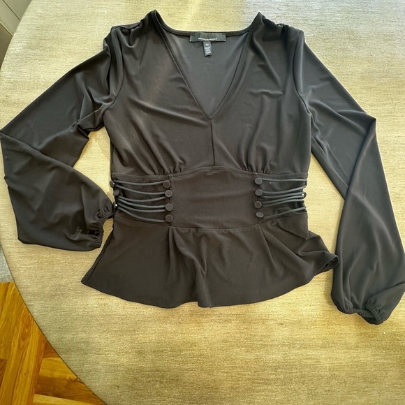 Long Sleeve Button Side Matte Jersey
Peplum Top | White House Black Market xs - Picture 2 of 7